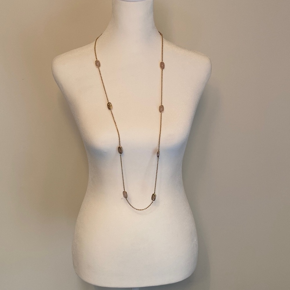 Kendra Scott Gold Long Necklace